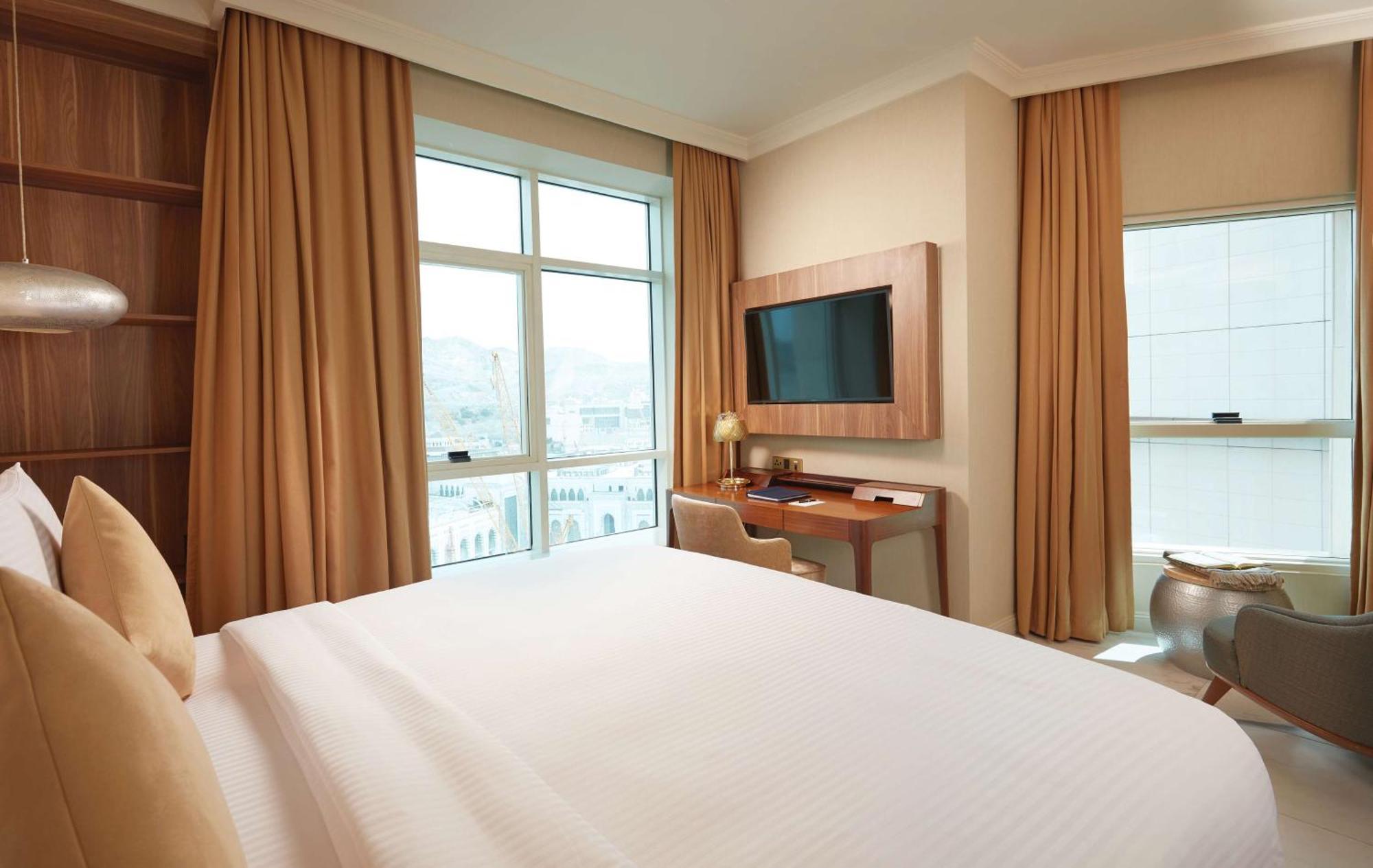 فندق شذا مكة المظهر الخارجي الصورة A bedroom at the hotel